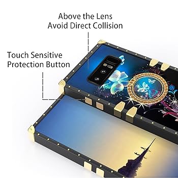 スマホアクセサリー Galaxy note 8 Amazon.com: NZND Case for Samsung Galaxy Note 8 with Ring
